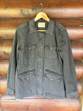 Lily Aldridge for Graham & Spencer Ruby Light-Weight Army Jacket